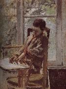 Bust of Lucian Pissarro Camille Pissarro